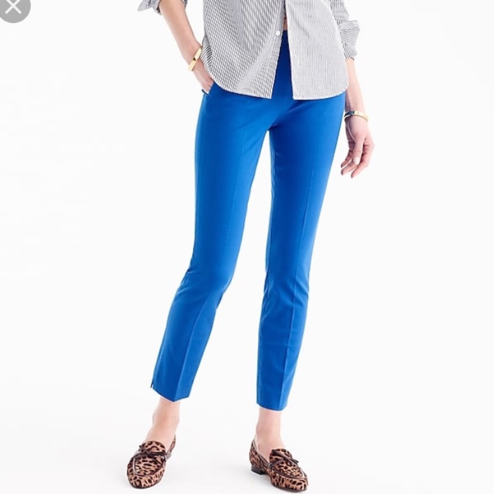 J. Crew Martie Pants (Blue) - Sz. 0